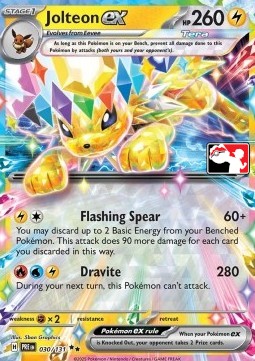 Jolteon ex  (PPS7 PRE 030)