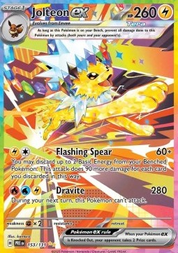 Jolteon ex  (PRE 153)