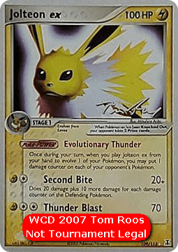 Jolteon ex  (WCD07 DS 109)