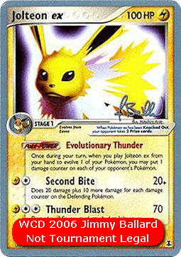 Jolteon ex  (WCD06 DS 109)
