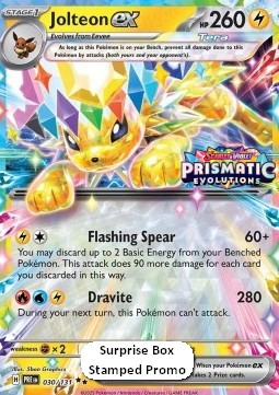Jolteon ex  (xPRE 030)