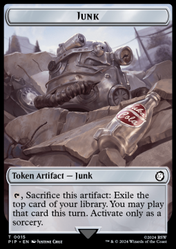 Junk Token // Wasteland Survival Guide Token