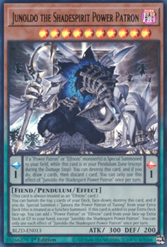Junoldo the Shadespirit Power Patron (V.2 - Starlight Rare)