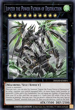 Jupiter the Power Patron of Destruction (V.3 - Secret Rare)