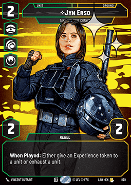 Jyn Erso, Take the Next Chance (V.4)