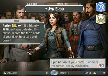 Jyn Erso, Time to Fight (V.2)