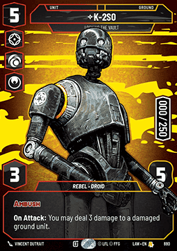 K-2SO, Locking the Vault (V.5)