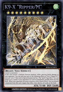 K9-X "Ripper/M" (V.3 - Secret Rare)