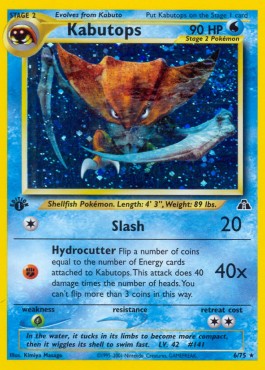 Kabutops  (NDI 6)