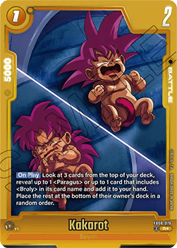 Kakarot (FB08-076) [Fusion World] (V.2 - Alternate Art)