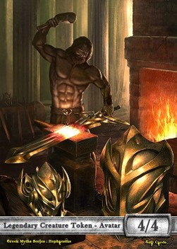 Kaldra Avatar Token (Colorless 4/4) (V.2)