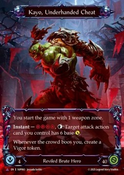 Kayo, Underhanded Cheat (Marvel)