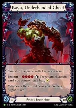 Kayo, Underhanded Cheat (Rainbow Foil)