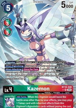 Kazemon (BT18-048) (V.2)