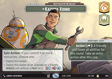 Kazuda Xiono, Best Pilot in the Galaxy (V.2)