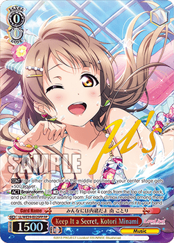 Keep It a Secret, Kotori Minami (V.2 - Feature Rare)
