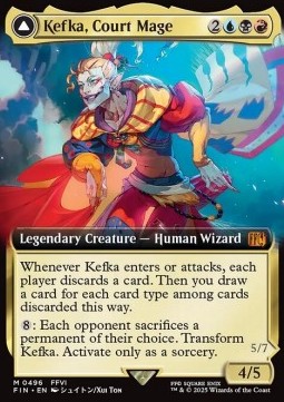 Kefka, Court Mage // Kefka, Ruler of Ruin (V.3)