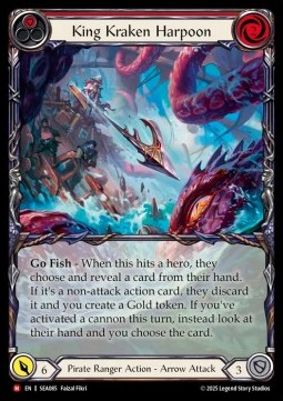 King Kraken Harpoon (Extended Art Rainbow Foil)