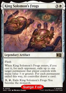 King Solomon's Frogs