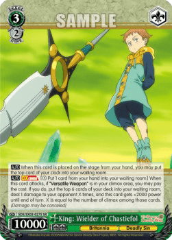 King: Wielder of Chastiefol (V.2 - Super Rare)