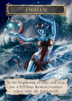 Kiora, the Crashing Wave Emblem (V.1)