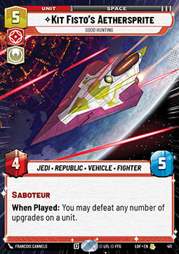 Kit Fisto's Aethersprite, Good Hunting (V.1)