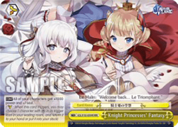 Knight Princesses' Fantasy (V.2 - Triple Rare)