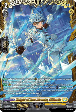 Knight of Bow Streaks, Nilberis [D-Format] (V.2 - Double Frame Rare)