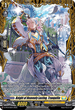 Knight of Heavenly Lasting, Tranquilia [D-Format]