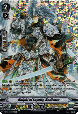 Knight of Loyalty, Bedivere [V Format] (V.2 - Feature Rare)