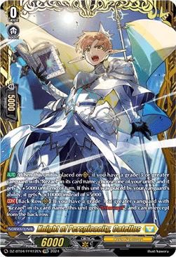 Knight of Perspicacity, Catellus [D-Format] (V.2 - Double Frame Rare)