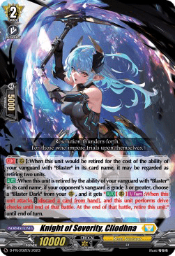 Knight of Severity, Cliodhna [D Format] (V.1 - Promo)