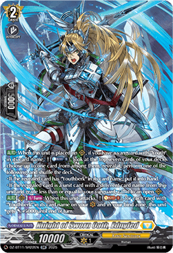 Knight of Sworn Oath, Ednyfed [D-Format] (V.3 - Silver Rare)