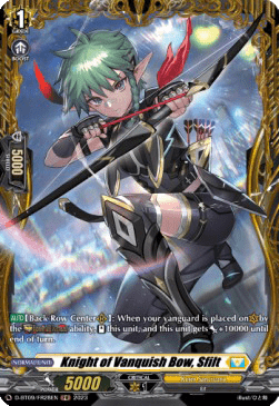 Knight of Vanquish Bow, Sfilt [D Format] (V.2 - Feature Rare)