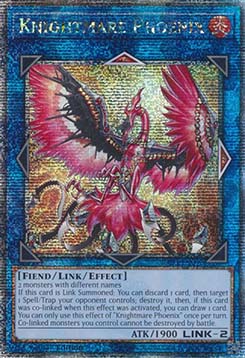 Knightmare Phoenix (V.5 - Quarter Century Secret Rare)