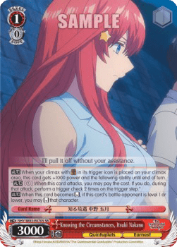 Knowing the Circumstances, Itsuki Nakano (V.2 - Super Rare)