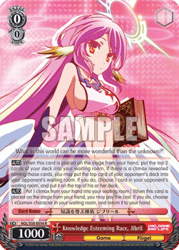 Knowledge Esteeming Race, Jibril (V.1 - Rare)