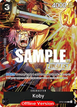 Koby (OP02-098) (V.5)