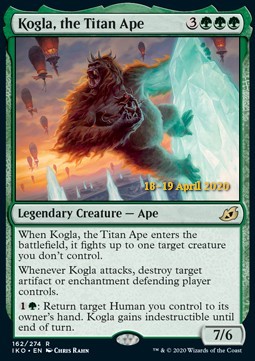 Kogla, the Titan Ape (V.2)