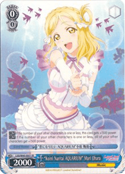 "Koini Naritai AQUARIUM" Mari Ohara (V.2 - Triple Rare)