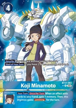 Koji Minamoto (BT17-083) (V.2)