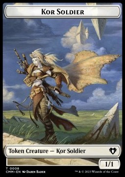 Kor Soldier Token (W 1/1) // Soldier Token (W 1/1)