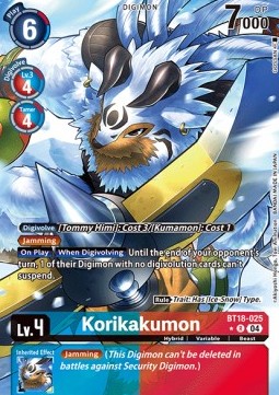 Korikakumon (BT18-025) (V.2)