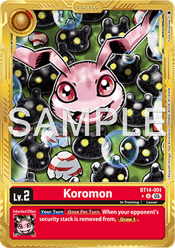 Koromon (BT14-001) (V.2)