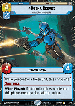 Koska Reeves, Warrior of Mandalore (V.1)