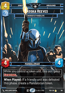 Koska Reeves, Warrior of Mandalore