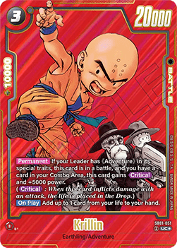 Krillin (SB01-051) [Fusion World] (V.2 - Alternate Art)