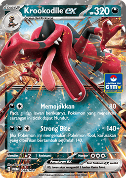 Krookodile ex  (M-P/ID 048)