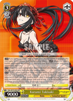 Kurumi Tokisaki (V.1 - Double Rare)
