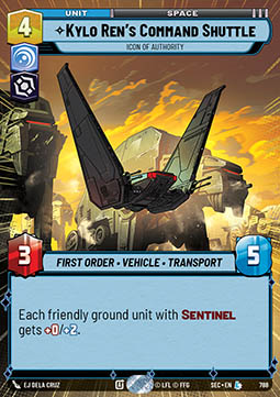 Kylo Ren's Command Shuttle, Icon of Authority (V.2)